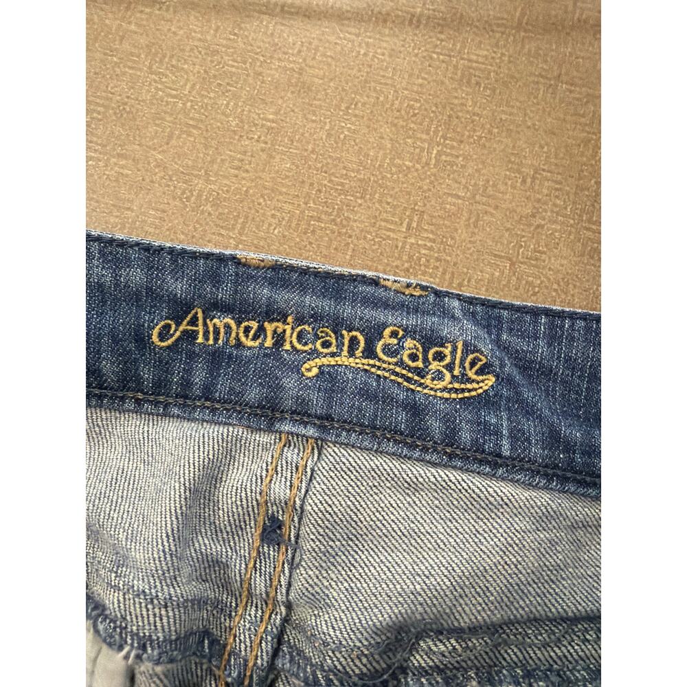 American Eagle Outfitters women's wide leg jeans size 10 - Picture 3 of 4